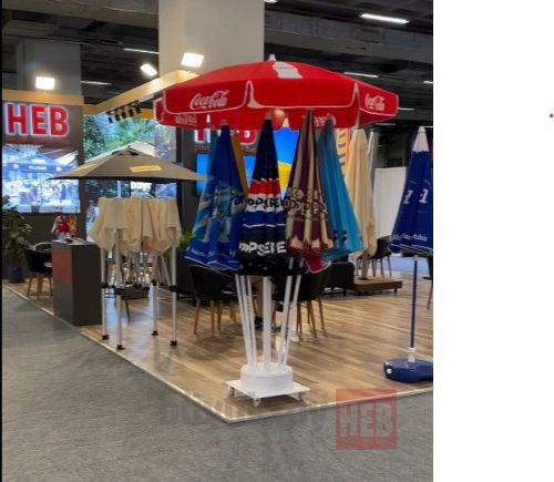 We took our place at PROMOGIFT SIGN Istanbul on 2-5 October 2025. | HEB Parasol, Gazebo, Flag