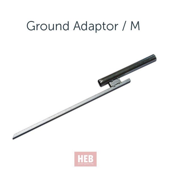 Ground Adaptor Metal - Flag