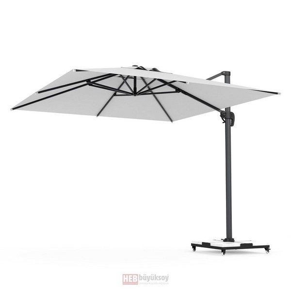 Ibiza Crank Square Telescopic System Parasol