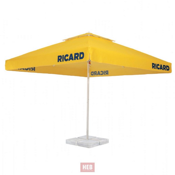 King Manual Telescopic System Parasol