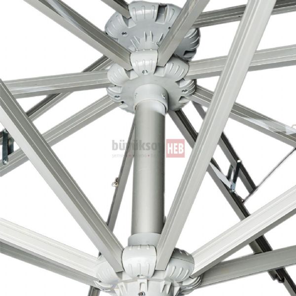 Palace Crank Telescopic System Parasol | HEB Parasol, Gazebo, Flag